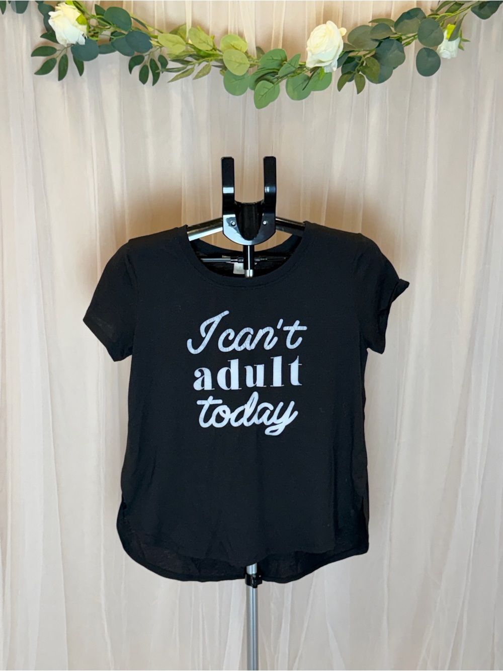mi ami “I Can’t Adult Today” Graphic Tee Small